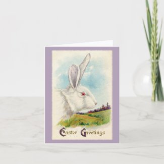 Vintage Easter Greetings Print