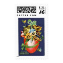 Vintage Easter Postage Stamp by Rb_barnes2 Vintage Easter Postage Stamp