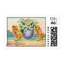 Vintage Easter Stamp