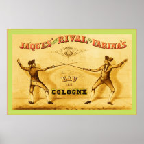Vintage Eau de Cologne Advertising ~ 1877 Posters