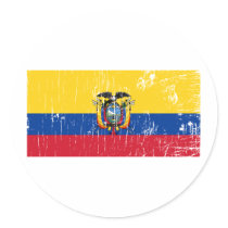 Vintage Ecuador stickers
