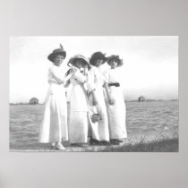 Vintage Edwardian Women Print