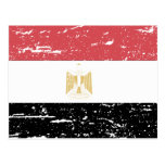 Vintage Egypt Flag Postcards