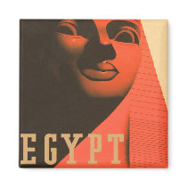 Vintage Egypt Sphinx Magnets