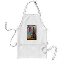 Vintage Eiffel Tower Apron
