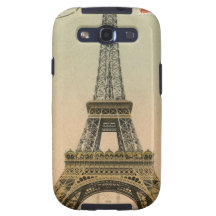 Vintage Eiffel Tower Galaxy S3 Case