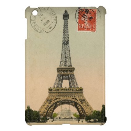 Vintage Eiffel Tower iPad Mini Cases