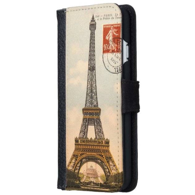 Vintage Eiffel Tower iPhone 6 Case iPhone 6 Wallet Case