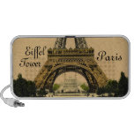 Vintage Eiffel Tower Paris France-speakers