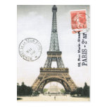 Vintage Eiffel Tower...postcard postcards