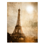 Vintage Eiffel Tower Postcards