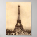 Vintage Eiffel Tower Print