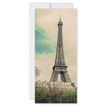Vintage Eiffel Tower Rack Card