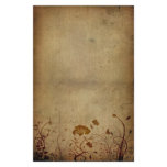 Vintage Elegance Floral Custom Stationery