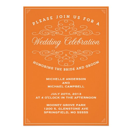 VINTAGE ELEGANCE | WEDDING INVITATION