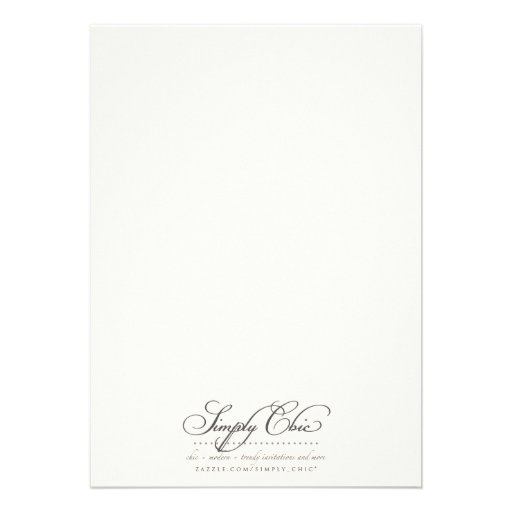 Vintage Elegance Wedding Invitations {Gold}