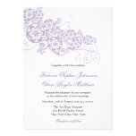Vintage Elegant Floral Paisley Boho Wedding Invite