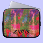 Vintage Elegant Silk Fabric Design for your laptop laptop sleeves
