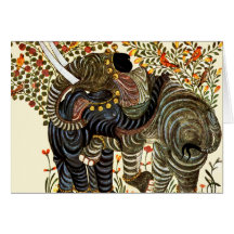 Vintage Elephant Greeting Cards