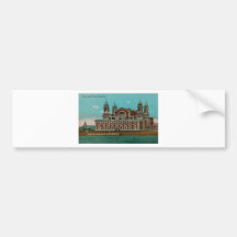 Vintage Ellis Island, New York City Bumper Sticker