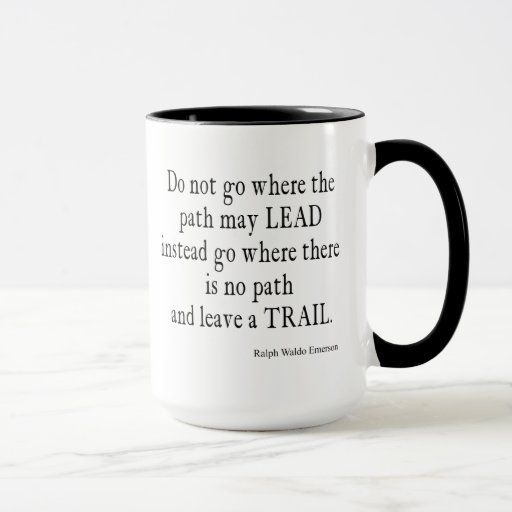 Vintage Emerson Inspirational Leadership Quote Mug  Zazzle