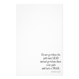 Inspirational Quote Stationery | Zazzle