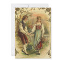 The MUSEUM  Artists New Customized Gifts at The MUSEUM The MUSEUM at Zazzle Vintage Engagement Announcements invitation