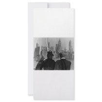 Vintage Engagement Design Custom Rack Cards