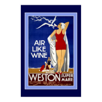 Vintage England Travel Poster