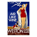 Vintage England Travel Poster posters