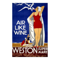Vintage England Travel Poster