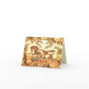 Vintage Equestrian Horse Thank You Card by INTHEPRESENT Vintage Equestrian Horse Thank You Card
