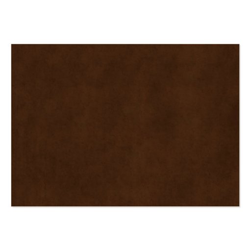 Vintage Espresso Dark Brown Parchment Paper Blank Business Cards (front side)
