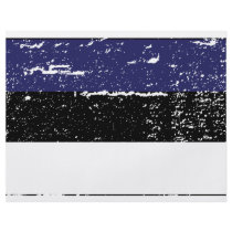 Vintage Estonia Flag flyers by flagshirts Vintage Estonia Flag flyers