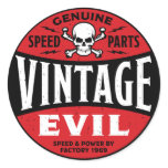 Vintage Evil 002A Stickers