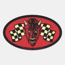 Vintage Evil 009C Sticker