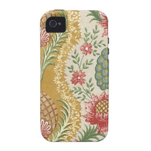 Vintage Fabric (97) iPhone 4 Case