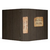 Vintage Fabric Custom 1.5" Binder