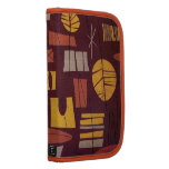 Vintage Fabric in red and gold Planners