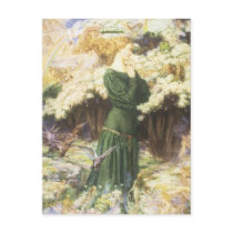 Vintage Faerie Postcard