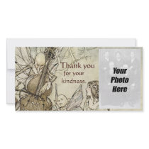 Vintage Faerie Thank You Photo Cards photo cards by golden_oldies Vintage Faerie Thank You Photo Cards photo cards