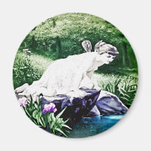 Vintage Fairy Magnet