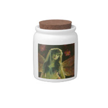 Vintage Fairy Nymph Candy Jar