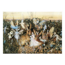 Vintage Fairy Tale Fairy Twilight, John Fitzgerald Announcement