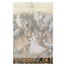 Vintage Fairy Tale Fairy Twilight, John Fitzgerald Stationery Paper