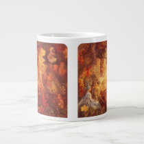 Vintage Fairy Tale The Captive Robin by Fitzgerald Extra Large Mugs