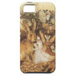 Vintage Fairy Tales, Rabbit Among the Fairies iPhone 5 Case