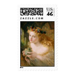 Vintage Fairy Woman By Sophia Anderson Postage