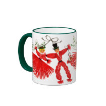 Vintage Family Christmas Mug