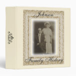 Vintage Family History Binder